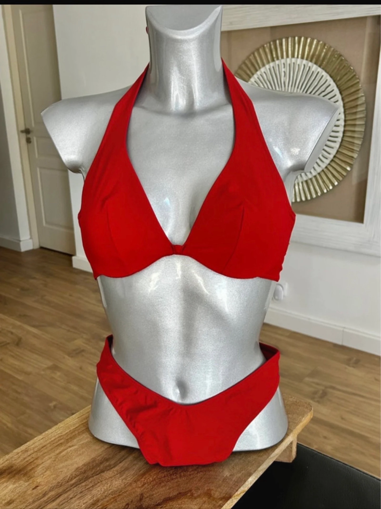 Benoa red bikini - Underwire triangle - Size S - New – photo 3